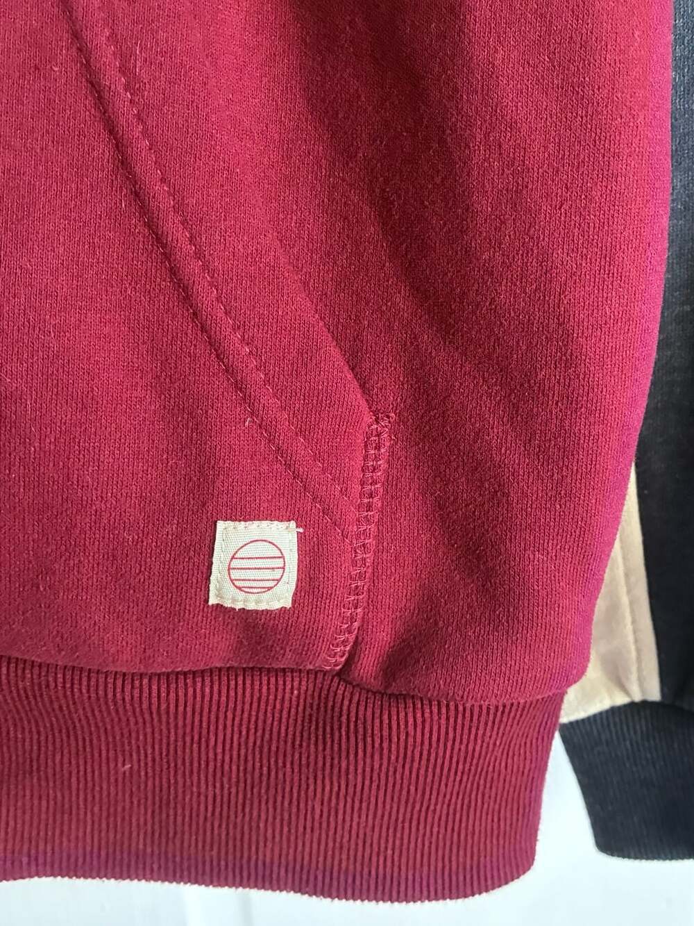 Marine Layer Cloud 9 Fleece Colorblock Relaxed Hoodie - Picture 4 of 5